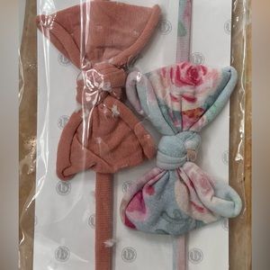 Baby Bling Bows, Sage Rose and shabby skinny 2 Pk New Never opened